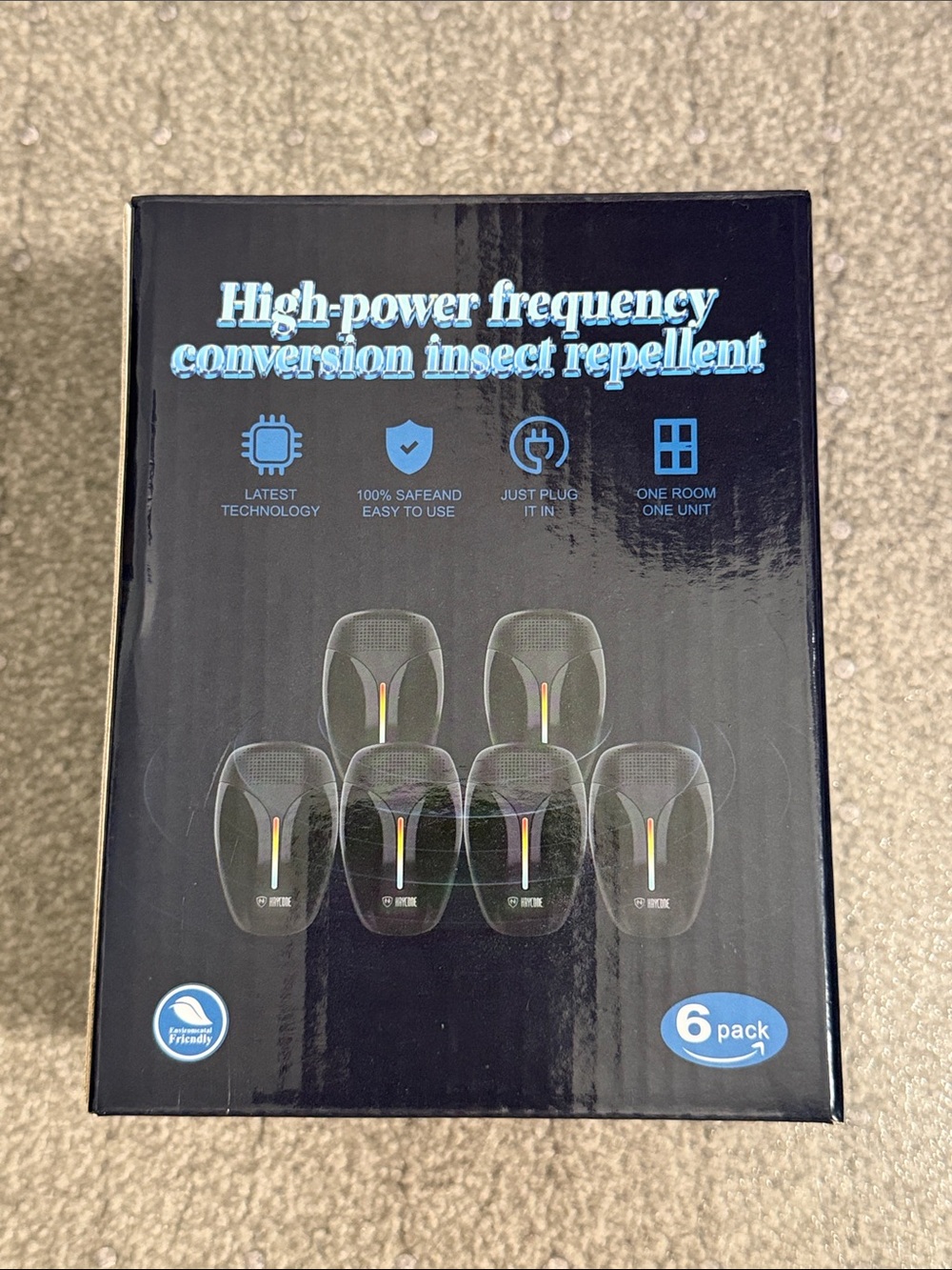 High-Power Frequency Conversion Insect Repellent - Black (3)